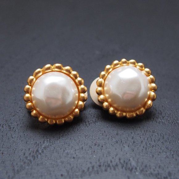 Anne Klein Jewelry - New! Vintage Anne Klein Pearl Rope Earrings